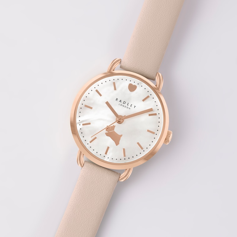 Main Image 4 of Radley Ladies' Pink Strap Watch & Jewellery Gift Set