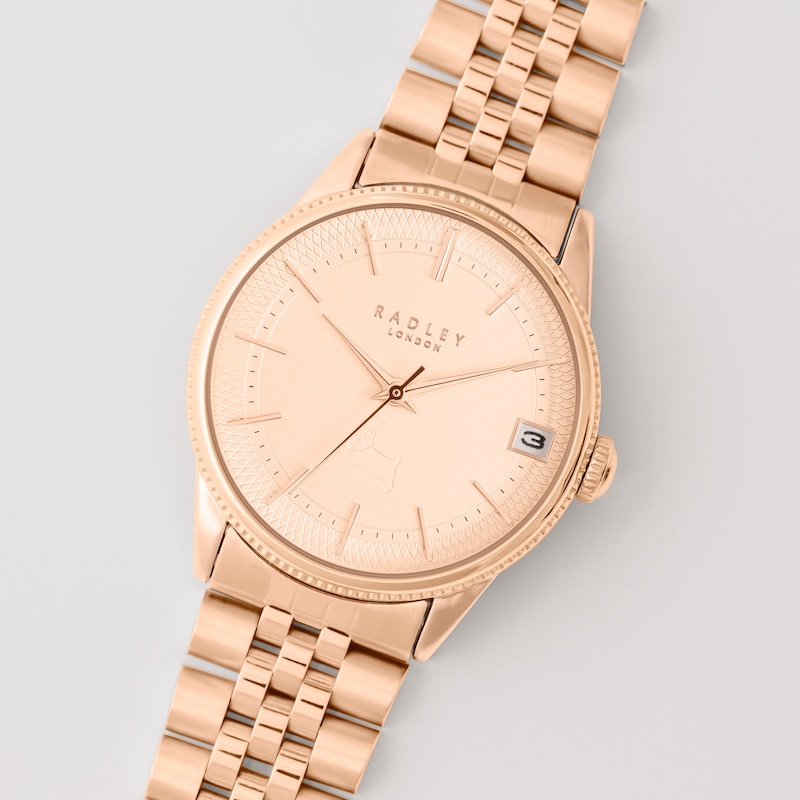 Radley Ladies' Rose Gold Plated Tone Watch