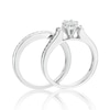 Thumbnail Image 1 of Perfect Fit Platinum 0.50ct Total Diamond Bridal Set