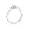 Thumbnail Image 2 of Emmy London 9ct White Gold 0.25ct Diamond Pear Cut Ring