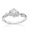 Thumbnail Image 1 of Emmy London 9ct White Gold 0.25ct Diamond Marquise Cut Ring