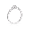 Thumbnail Image 3 of Emmy London 9ct White Gold 0.25ct Diamond Marquise Cut Ring