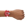 Thumbnail Image 4 of Diesel Baby Chief Red PU Strap Watch