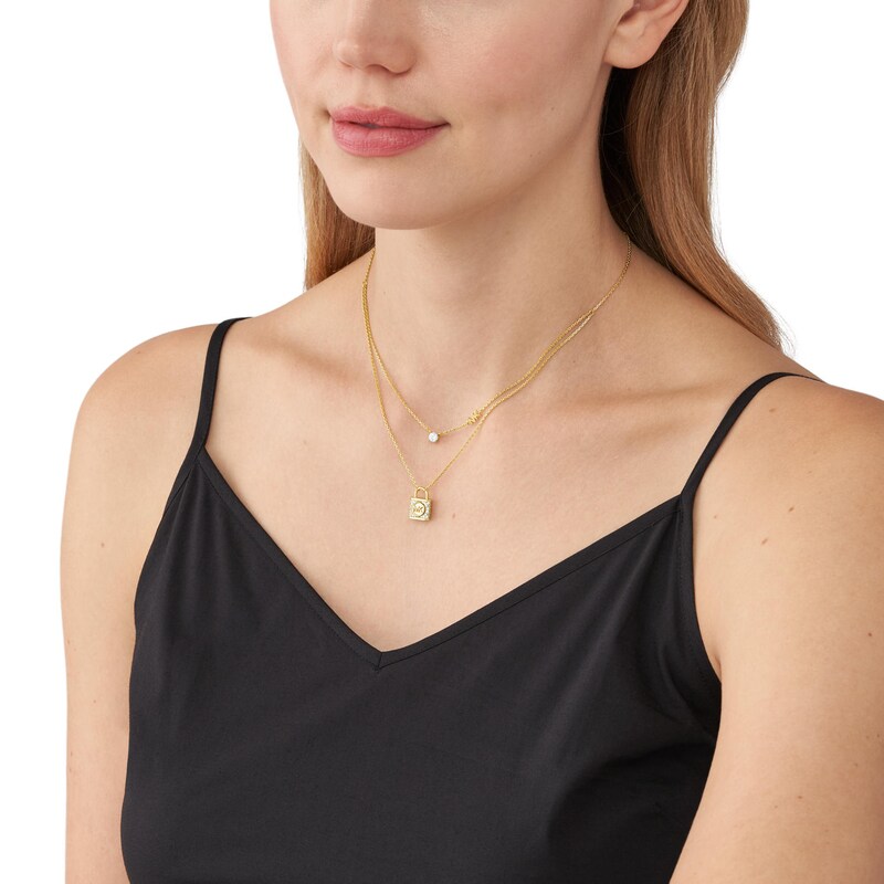 Main Image 3 of Michael Kors Premium Sterling Silver Necklace