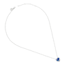 Thumbnail Image 2 of Radley Sterling Silver Blue Heart Stone Necklace