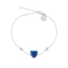 Thumbnail Image 1 of Radley Sterling Silver Blue Heart Stone Bracelet