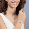 Thumbnail Image 3 of Radley Sterling Silver Blue Heart Stone Bracelet