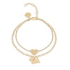 Thumbnail Image 0 of Radley Ladies 18ct Gold Plated Layered Dog & Heart Bracelet