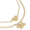 Thumbnail Image 1 of Radley Ladies 18ct Gold Plated Layered Dog & Heart Bracelet