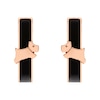 Thumbnail Image 0 of Radley Ladies 18ct Rose Gold Plated Dog Huggie Hoop Earrings