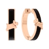 Thumbnail Image 1 of Radley Ladies 18ct Rose Gold Plated Dog Huggie Hoop Earrings