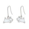 Thumbnail Image 3 of Radley Sterling Silver Blue Stone Dog Drop Earrings