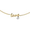 Thumbnail Image 1 of Fossil Sadie Love Notes Two-Tone Steel Station Bracelet