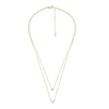 Thumbnail Image 1 of Fossil Sadie Tokens Of Affection Gold Tone Steel Necklace