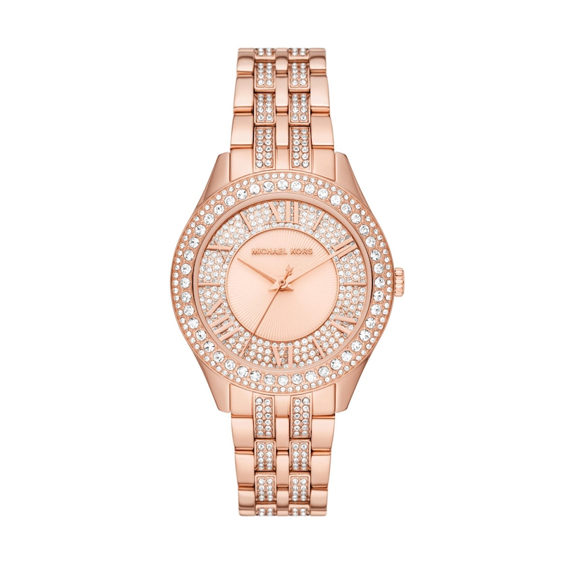 Main Image 1 of Michael Kors Harlowe Rose Gold Tone Bracelet Watch