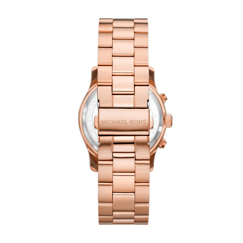 Michael Kors Runway Ladies’ Rose Gold Tone Bracelet Watch