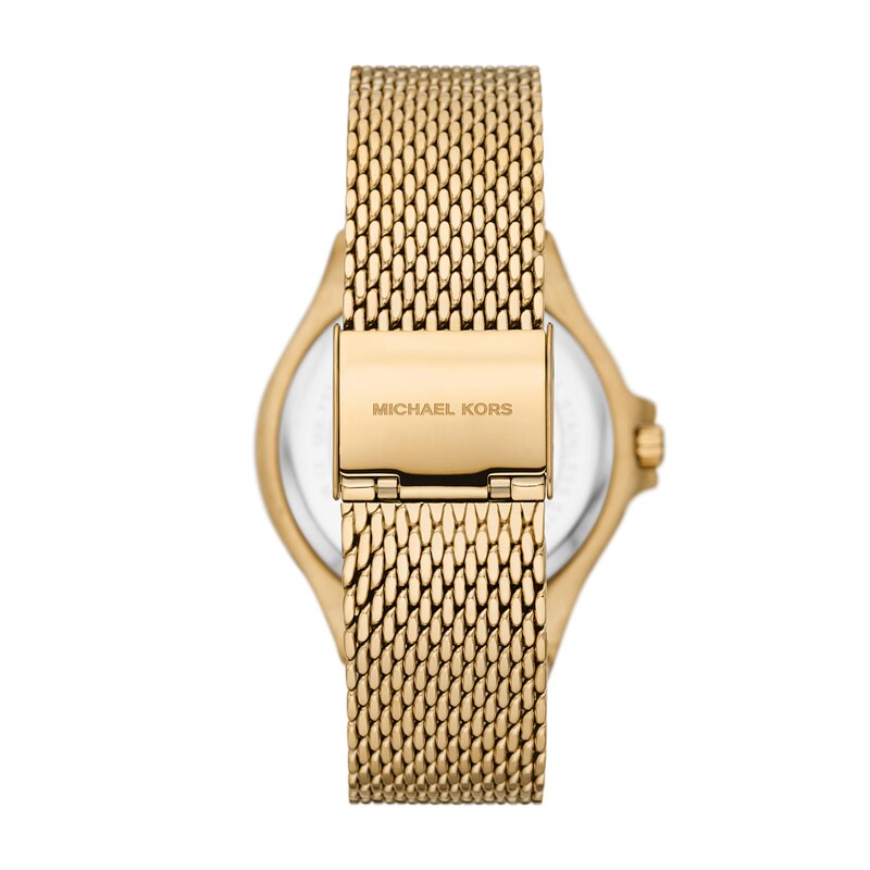 Michael Kors Lennox Gold Tone Bracelet Watch