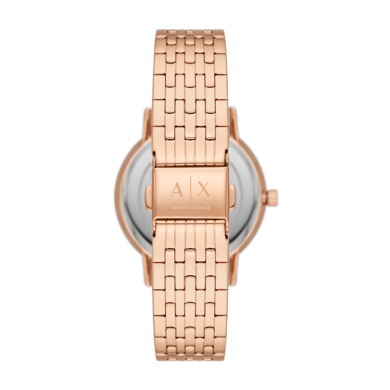 Main Image 3 of Armani Exchange Rose Gold Tone Watch & Pendant Gift Set