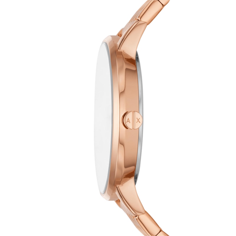 Main Image 4 of Armani Exchange Rose Gold Tone Watch & Pendant Gift Set