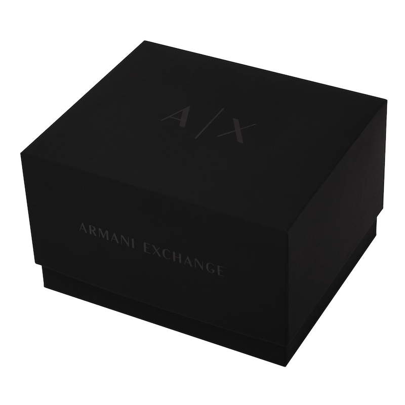Armani Exchange Rose Gold Tone Watch & Pendant Gift Set