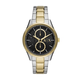 Armani Exchange Men's Two Tone Bracelet Watch