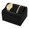 Thumbnail Image 1 of Armani Exchange Men's Gold Tone Bracelet & Watch Gift Set