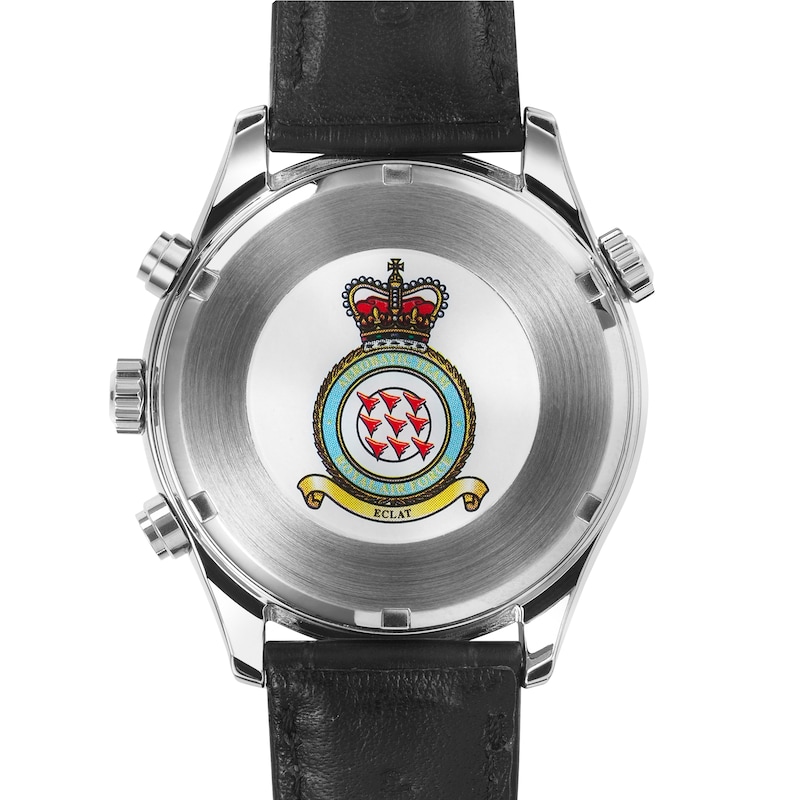 Main Image 2 of Citizen Red Arrows Black Leather Strap Chronograph Watch