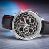 Thumbnail Image 4 of Citizen Red Arrows Black Leather Strap Chronograph Watch