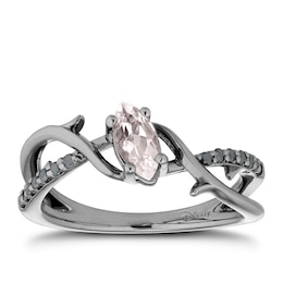 Enchanted Disney Fine Jewellery Morganite Maleficent Ring
