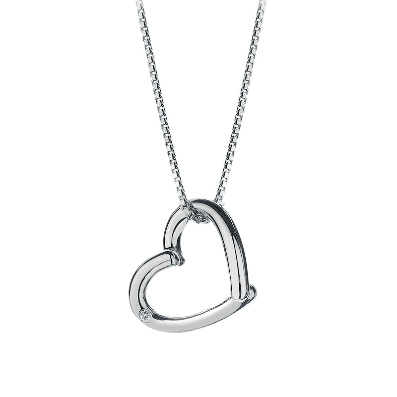 Main Image 1 of Hot Diamonds Sterling Silver Heart Pendant