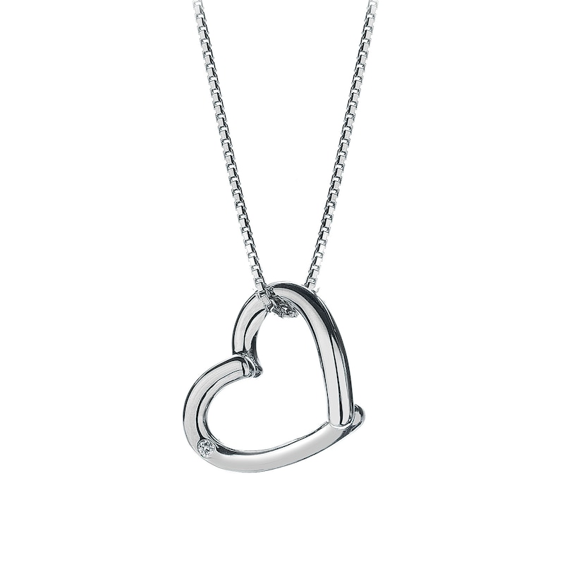 Hot Diamonds Sterling Silver Heart Pendant