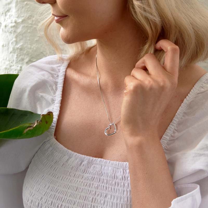 Main Image 2 of Hot Diamonds Sterling Silver Heart Pendant
