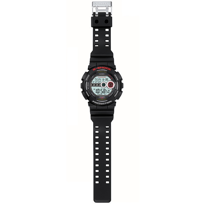 Main Image 2 of G-Shock GD-100-1AER Men's Illuminator LCD Black Resin Strap Watch