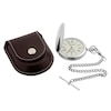 Thumbnail Image 0 of Jean Pierre Hunter Men's Pocket Watch & Brown Leather Pouch