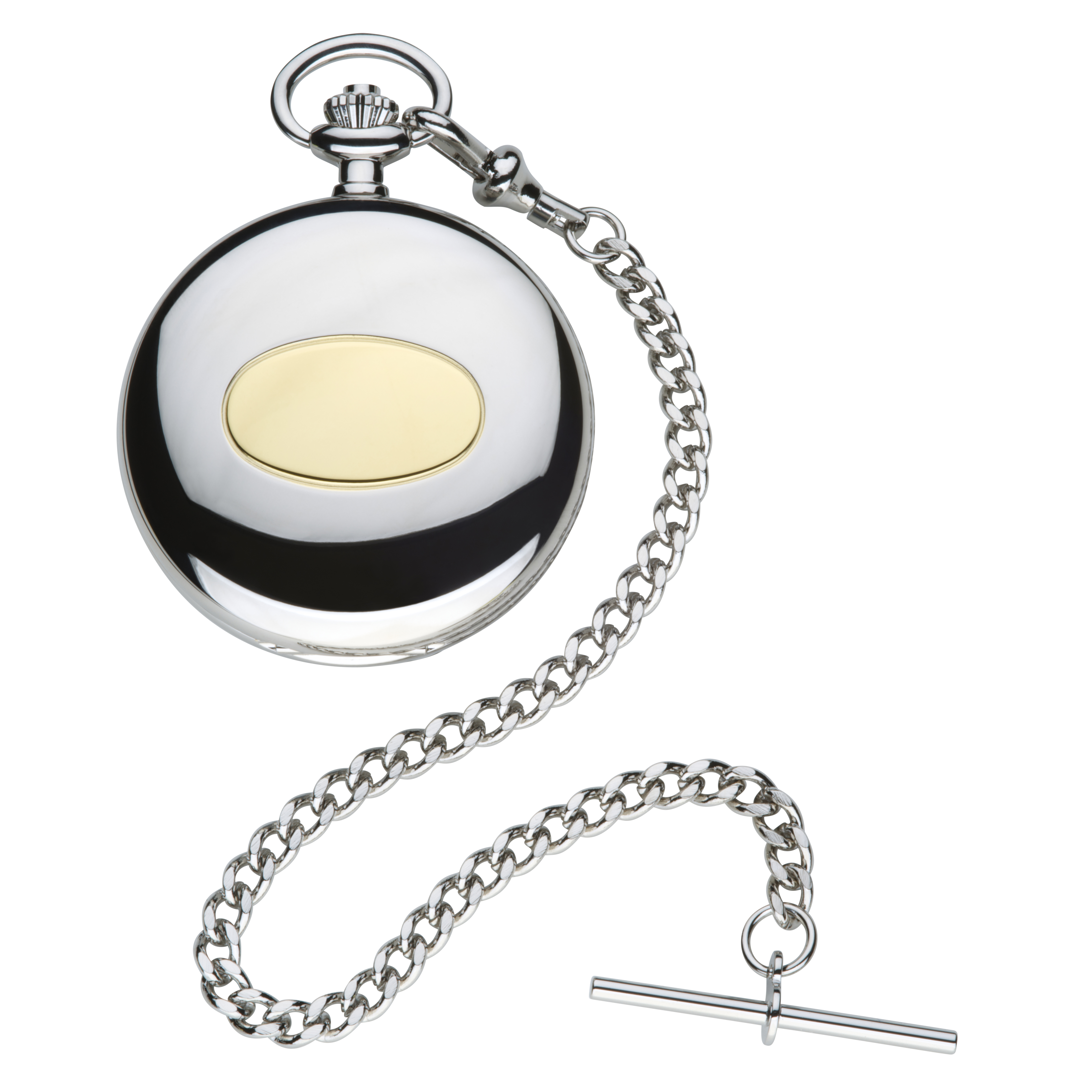 Thumbnail Image 1 of Jean Pierre Hunter Men's Pocket Watch & Brown Leather Pouch