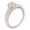 Thumbnail Image 2 of Enchanted Disney Fine Jewellery 0.50ct Diamond Snow White Ring