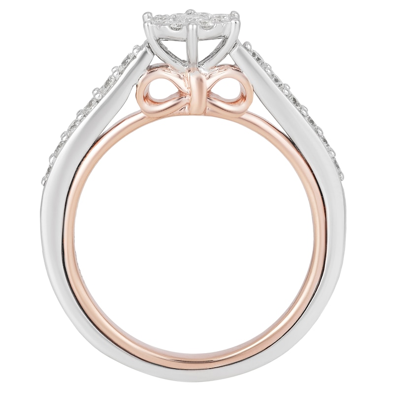 Enchanted Disney Fine Jewellery 0.50ct Diamond Snow White Ring