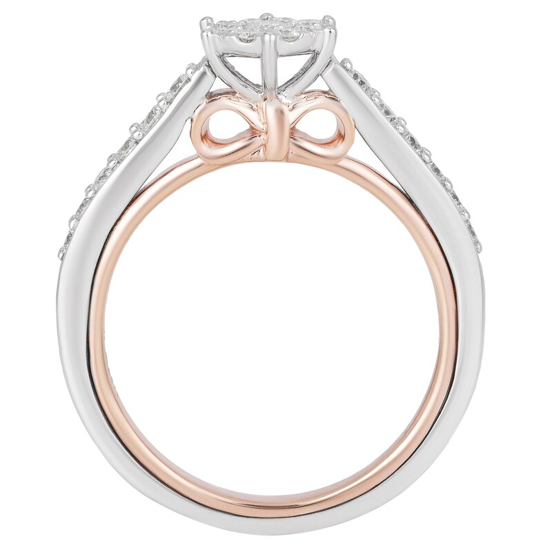 Main Image 3 of Enchanted Disney Fine Jewellery 0.50ct Diamond Snow White Ring