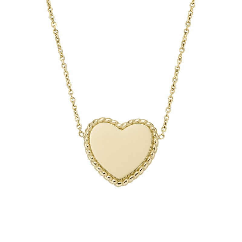 Main Image 1 of Fossil Drew Gold Tone Stainless Steel Pendant Necklace