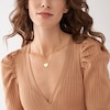 Thumbnail Image 5 of Fossil Drew Gold Tone Stainless Steel Pendant Necklace