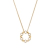 Thumbnail Image 1 of Hot Diamonds X Jac Jossa Calm 18ct Gold Plated MOP Pendant