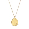 Thumbnail Image 1 of Hot Diamonds X Jac Jossa Lunar 18ct Gold Plated Large Locket