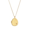 Thumbnail Image 0 of Hot Diamonds X Jac Jossa Lunar 18ct Gold Plated Large Locket