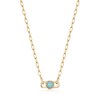 Thumbnail Image 0 of Ania Haie 14ct Gold Plated Silver Amazonite Link Necklace