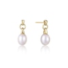 Thumbnail Image 1 of Ania Haie 14ct Gold Sterling Silver Pearl Drop Stud Earrings