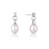 Thumbnail Image 1 of Ania Haie Sterling Silver Pearl Drop Stud Earrings