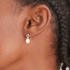 Thumbnail Image 2 of Ania Haie Sterling Silver Pearl Drop Stud Earrings