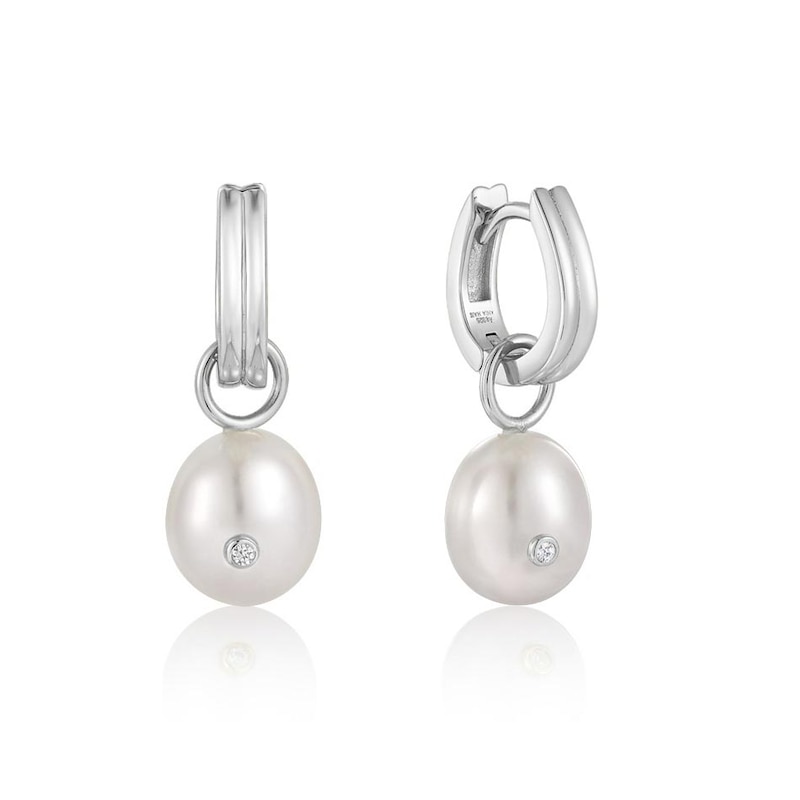 Main Image 1 of Ania Haie Sterling Silver Pearl Earrings