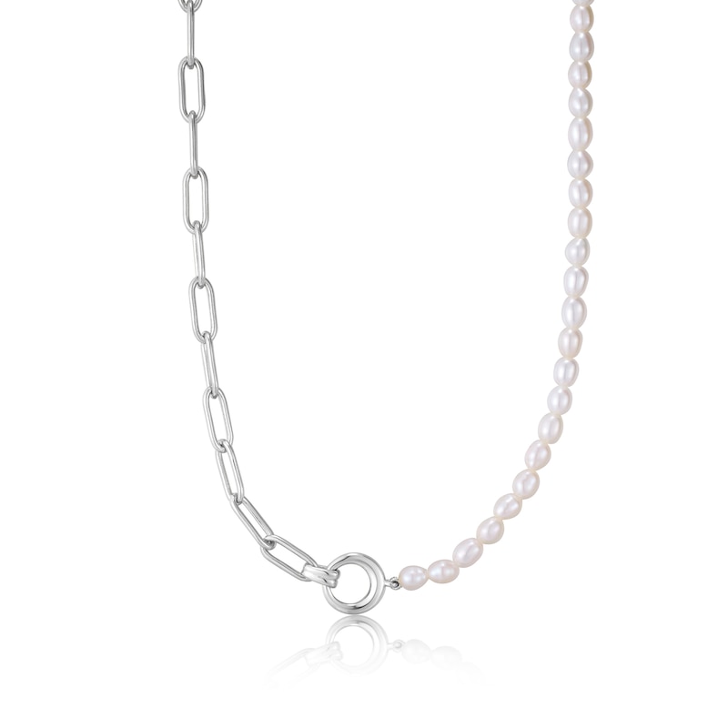 Main Image 1 of Ania Haie Sterling Silver Pearl Necklace