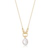 Thumbnail Image 1 of Ania Haie 14ct Gold Plated Pearl & CZ Pendant Necklace